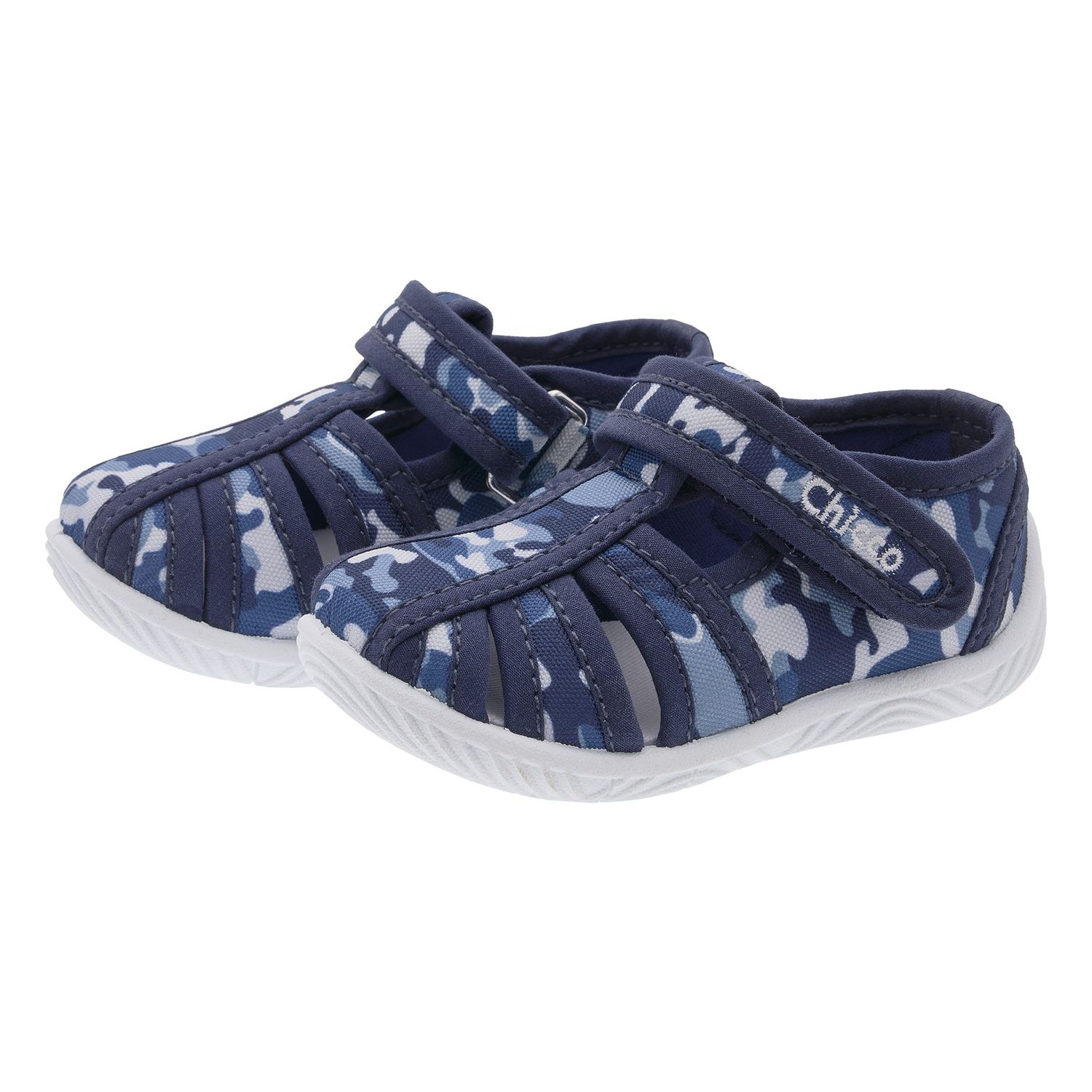 Pantofole per uso interno ed esterno casa, casa e asilo con strappo - chicco - Chicco