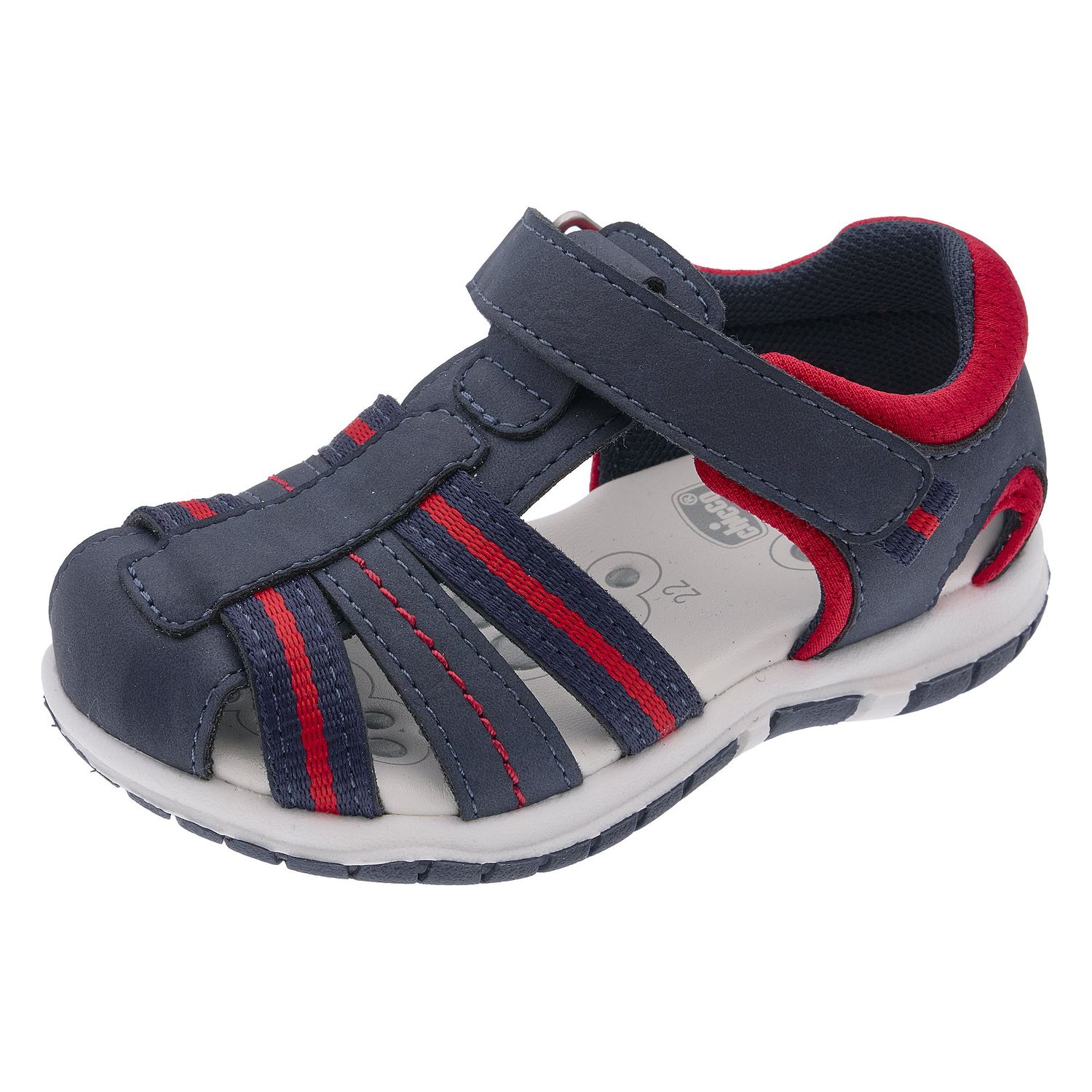 Sandalo ragno bimbo blu/rosso - chicco fermo - Chicco