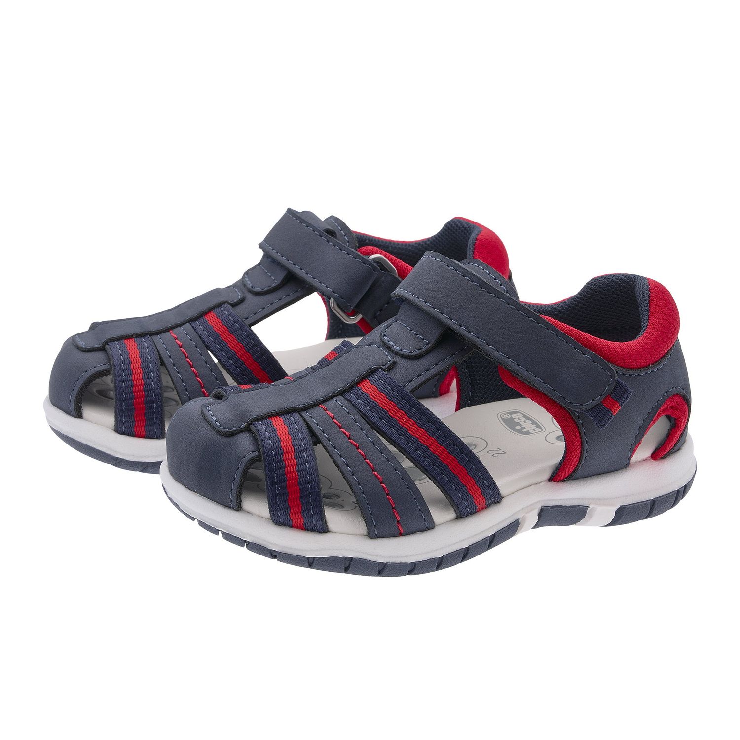 Sandalo ragno bimbo blu/rosso - chicco fermo - Chicco