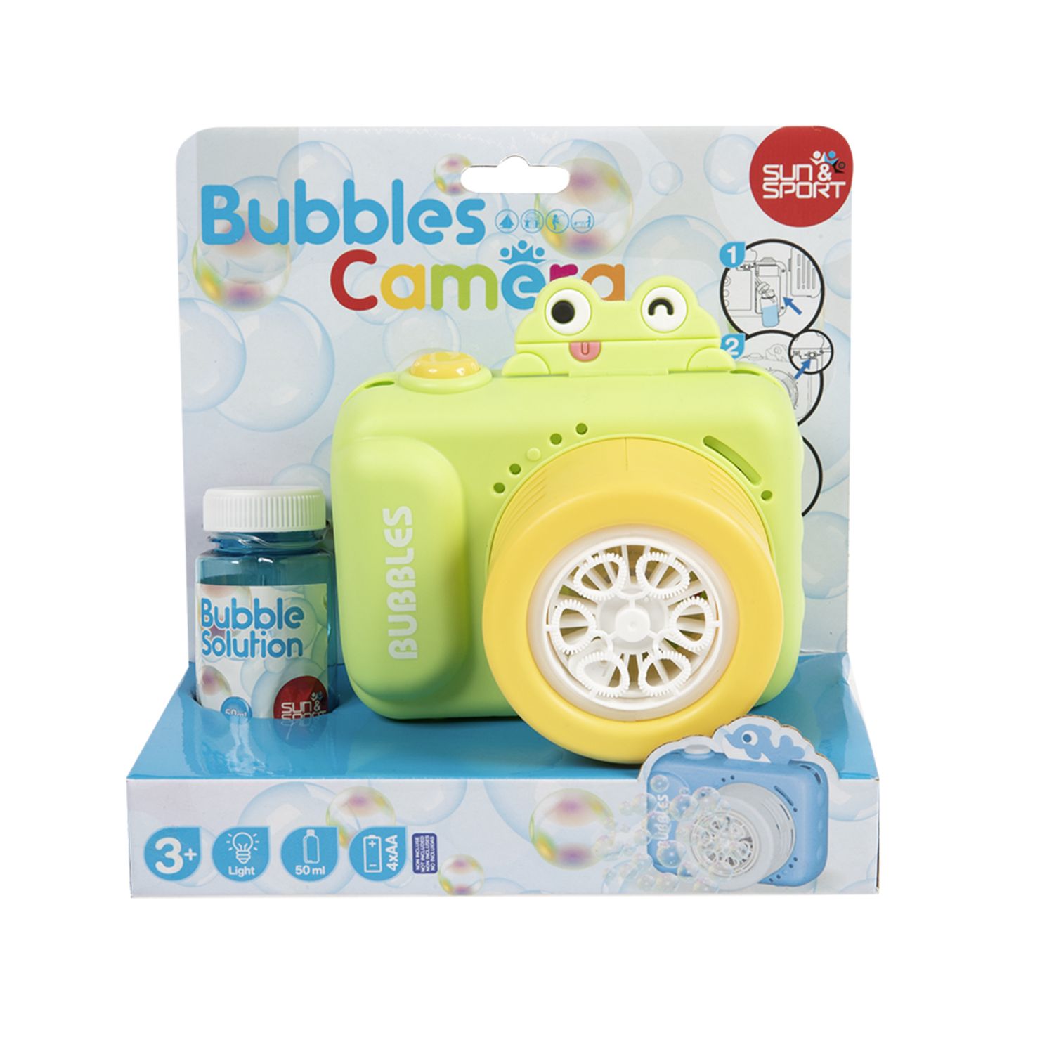 Fotocamera sparabolle - 3+ - sun & sport - Sun&Sport