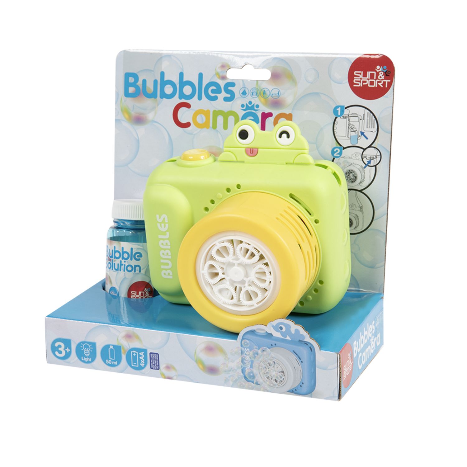 Fotocamera sparabolle - 3+ - sun & sport - Sun&Sport