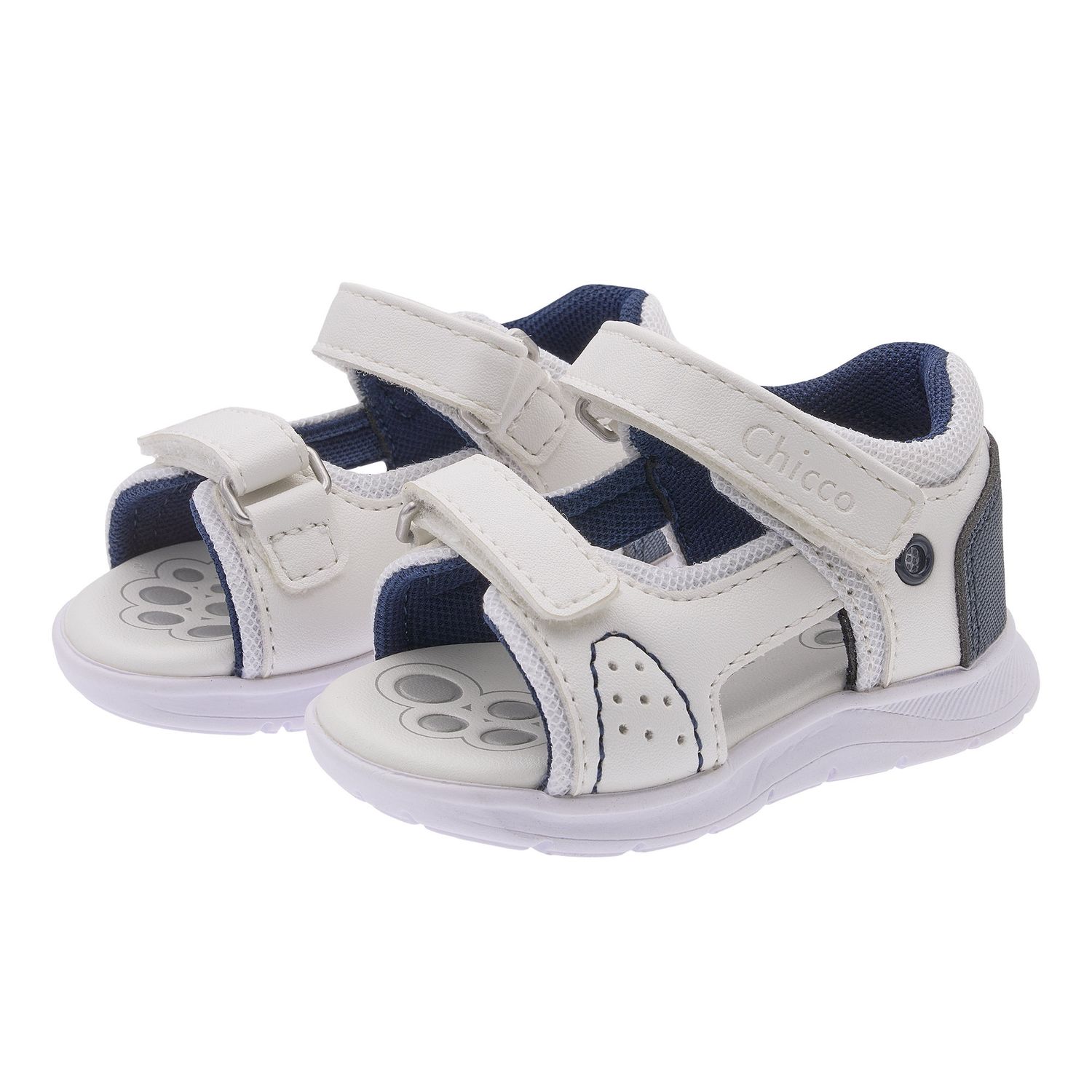 Sandalo con doppio strappo - chicco - Chicco