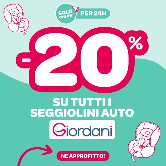 PROMO SEGGIOLINI AUTO GIORDANI