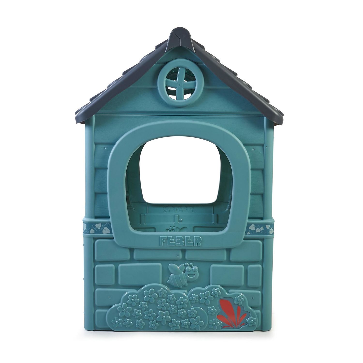 Casetta per bambini con porta apribile - colori pastello 2+ - feber - Feber