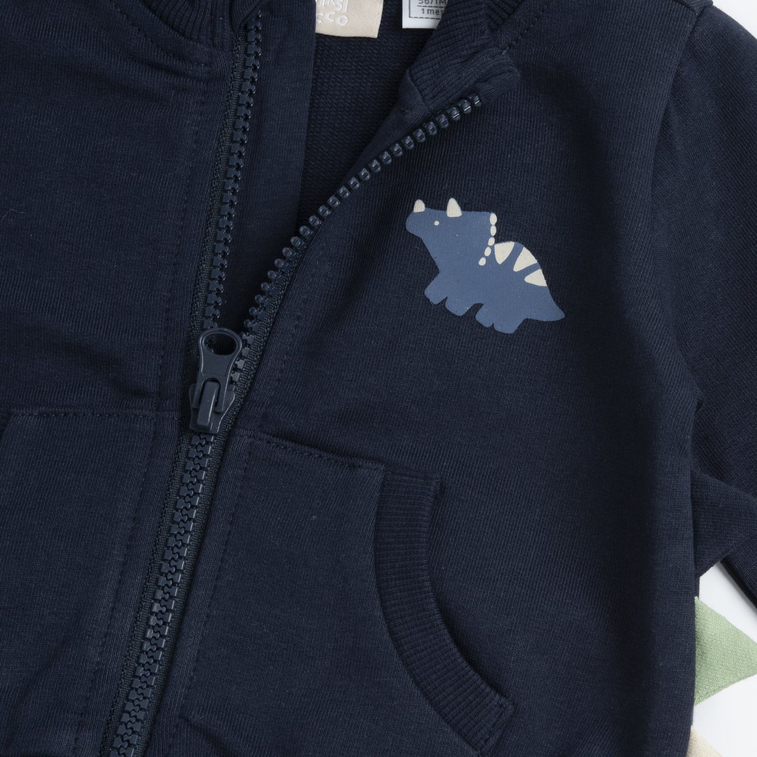 Felpa con zip non felpata - chicco - Chicco