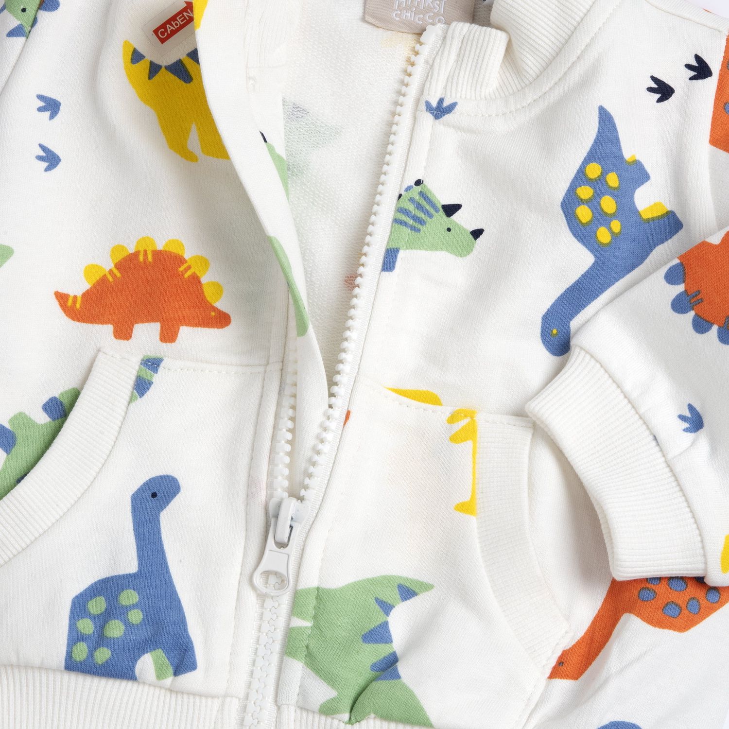 Felpa con zip non felpata - chicco - Chicco