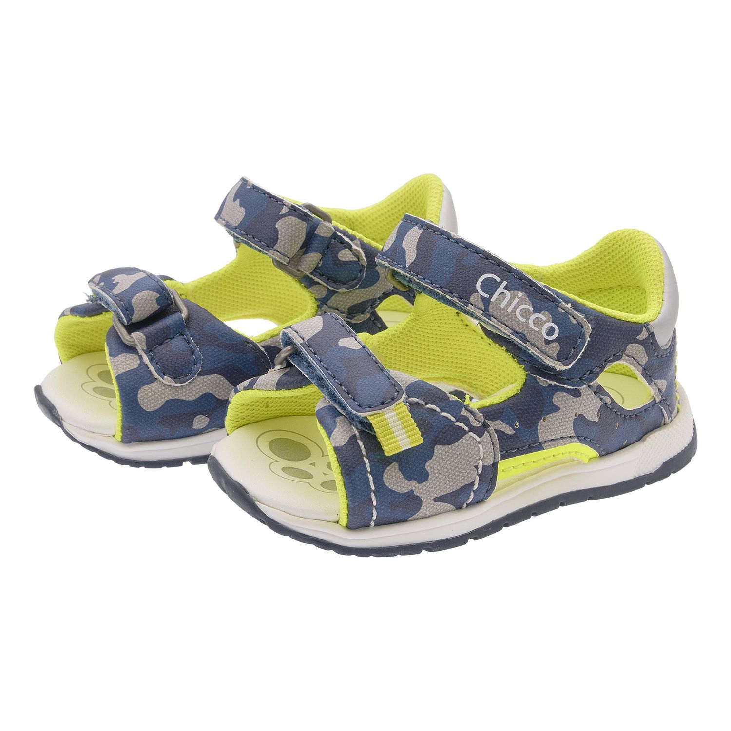 Sandalo con doppio strappo - chicco - Chicco