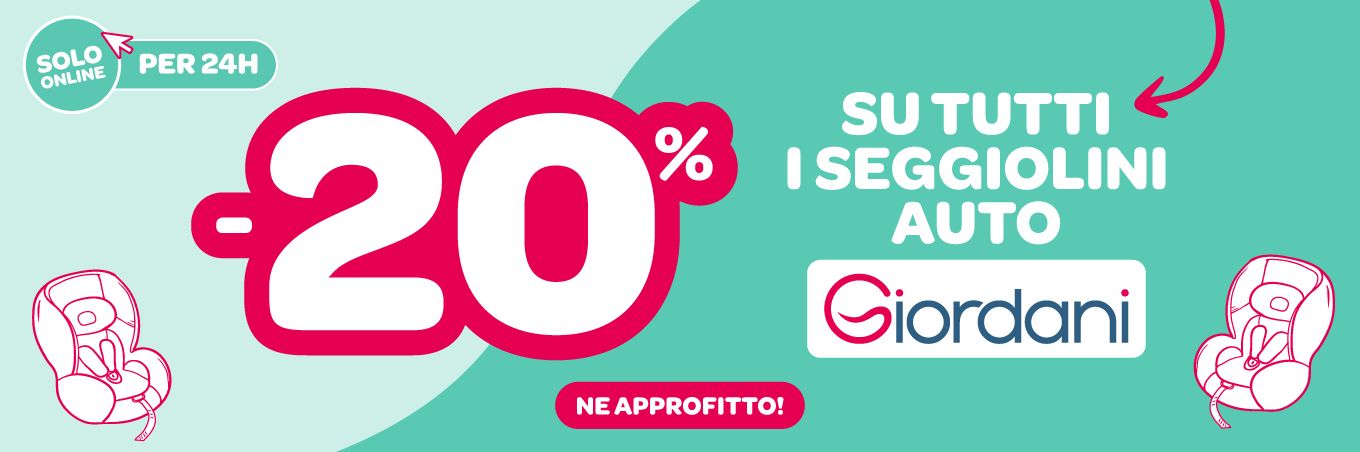 PROMO SEGGIOLINI AUTO GIORDANI