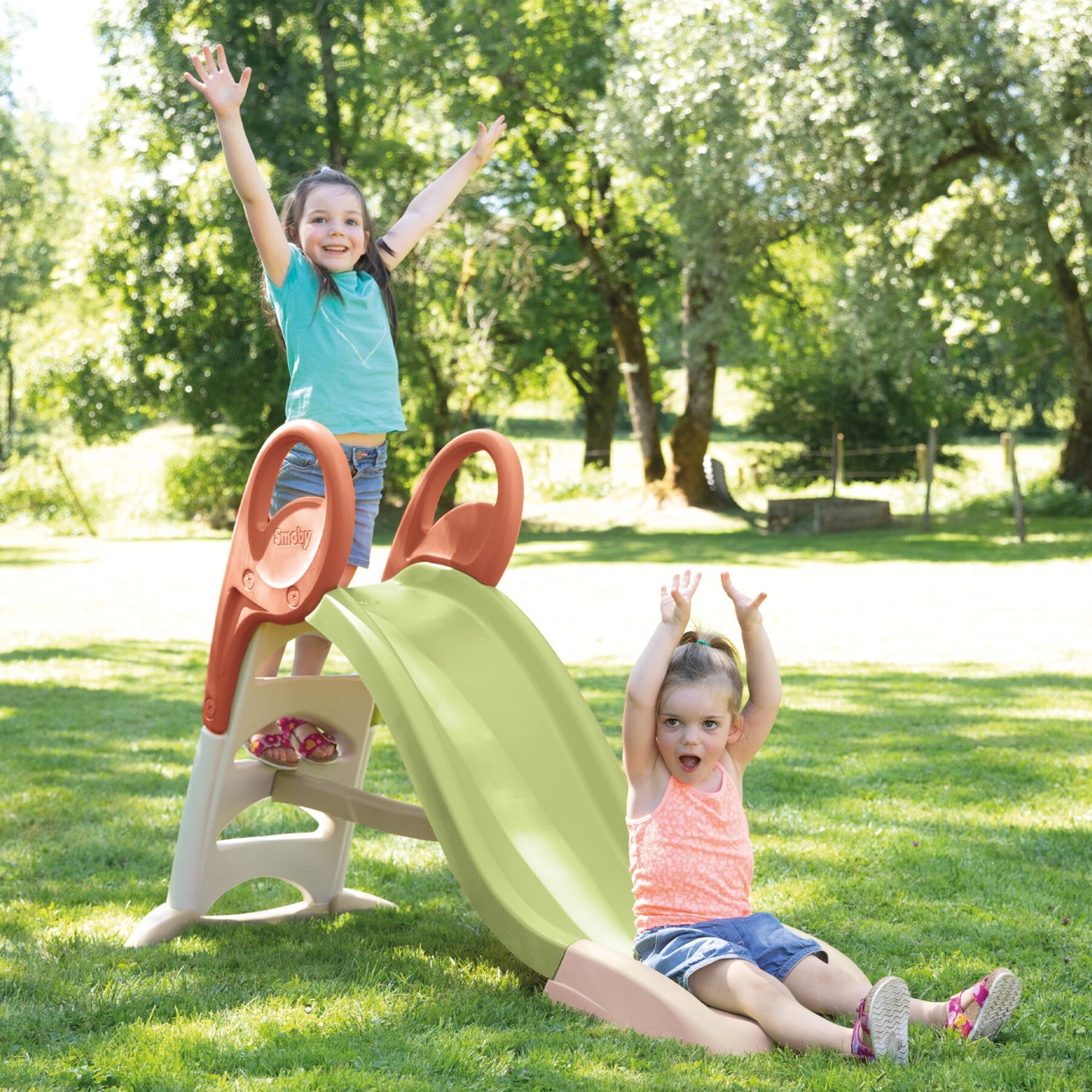Smoby life - scivolo ks water fun 1,5 m - 2+ - Smoby