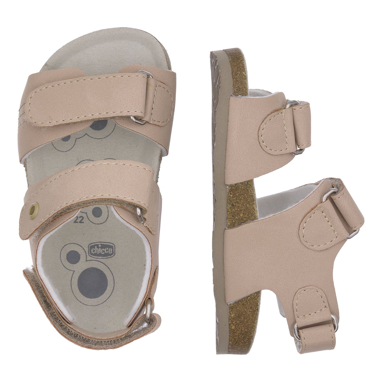 Sandalo con triplo strappo - chicco - Chicco