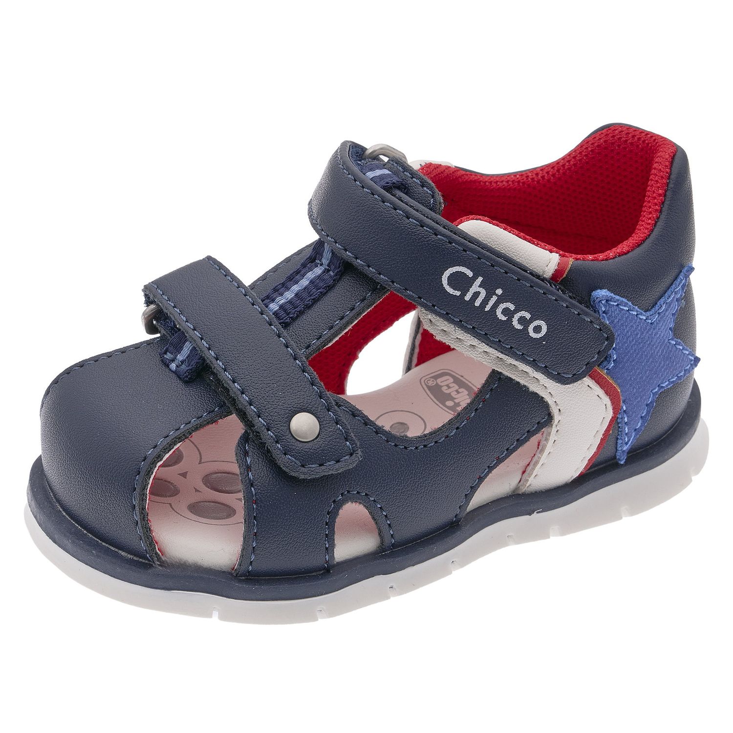 Sandalo ragnetto con strappo - chicco - Chicco