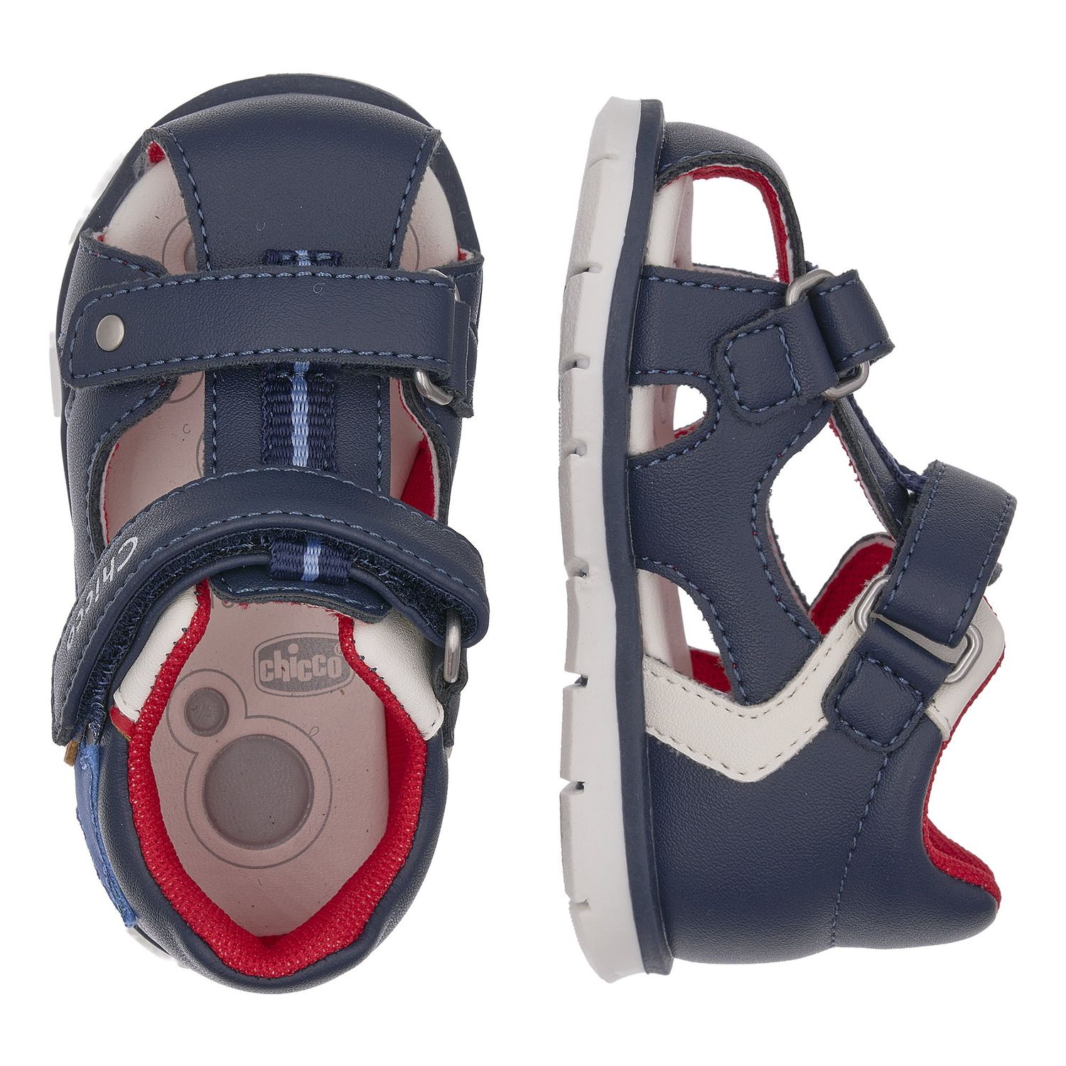 Sandalo ragnetto con strappo - chicco - Chicco