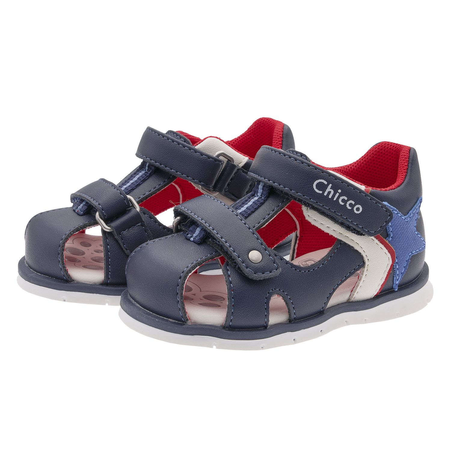 Sandalo ragnetto con strappo - chicco - Chicco