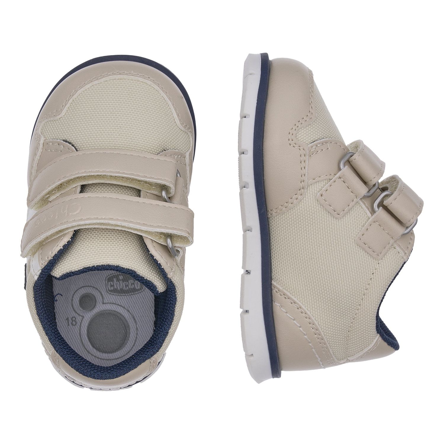 Sneaker con doppio strappo - chicco - Chicco