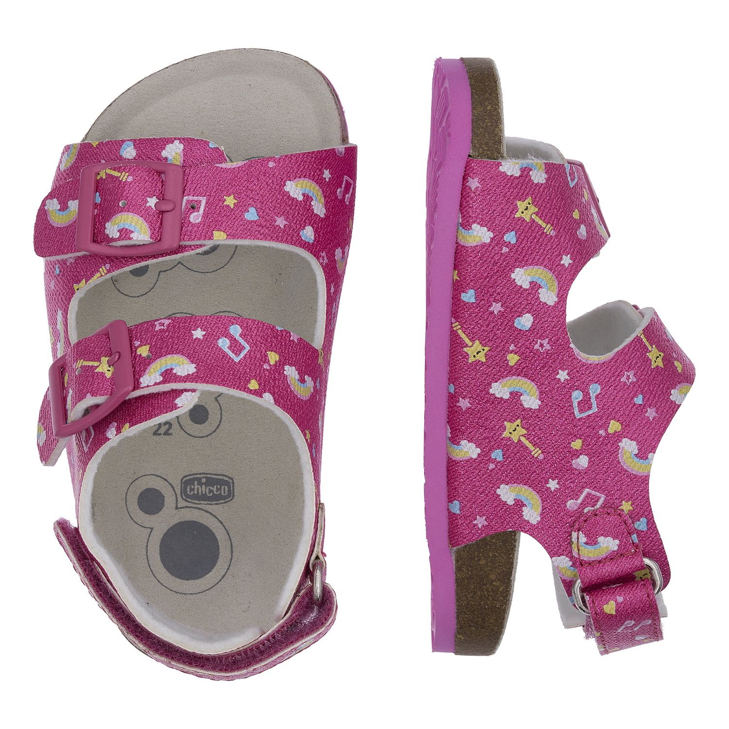 Sandalo bimbo con tripla regolazione - chicco - Chicco