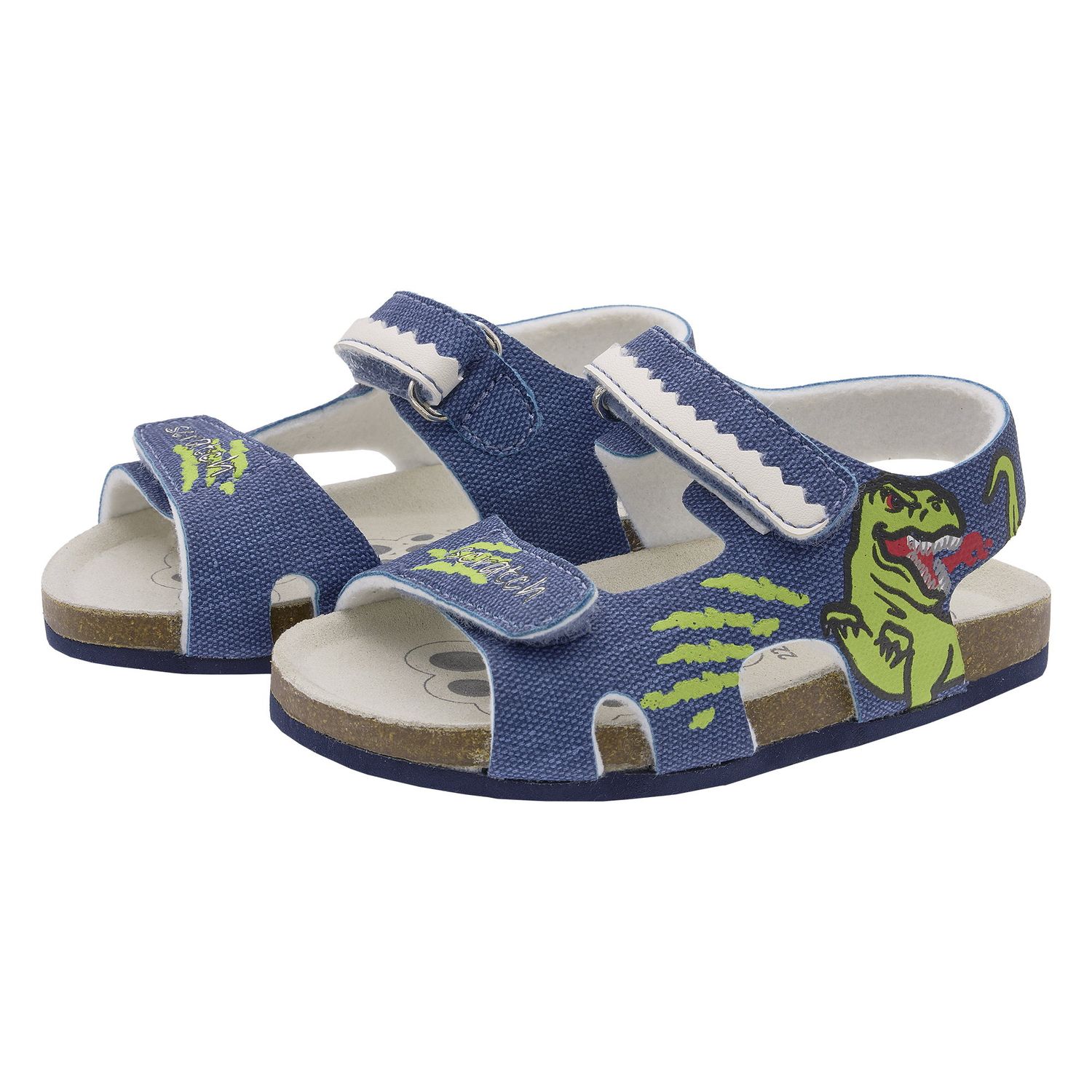 Sandalo bimbo con doppio strappo - chicco - Chicco