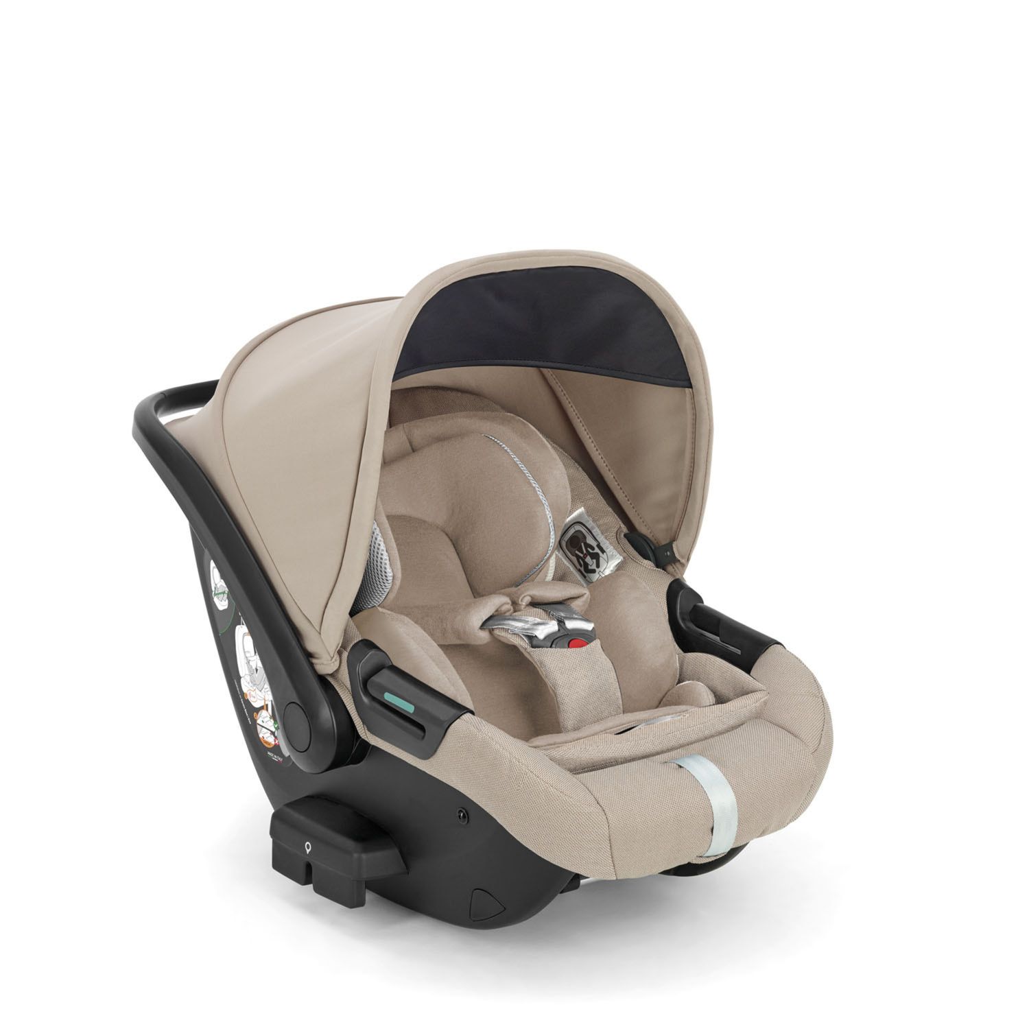 Sistema modulare aptica system quattro - drw rc pashmina beige + telaio palladio - inglesina - Inglesina