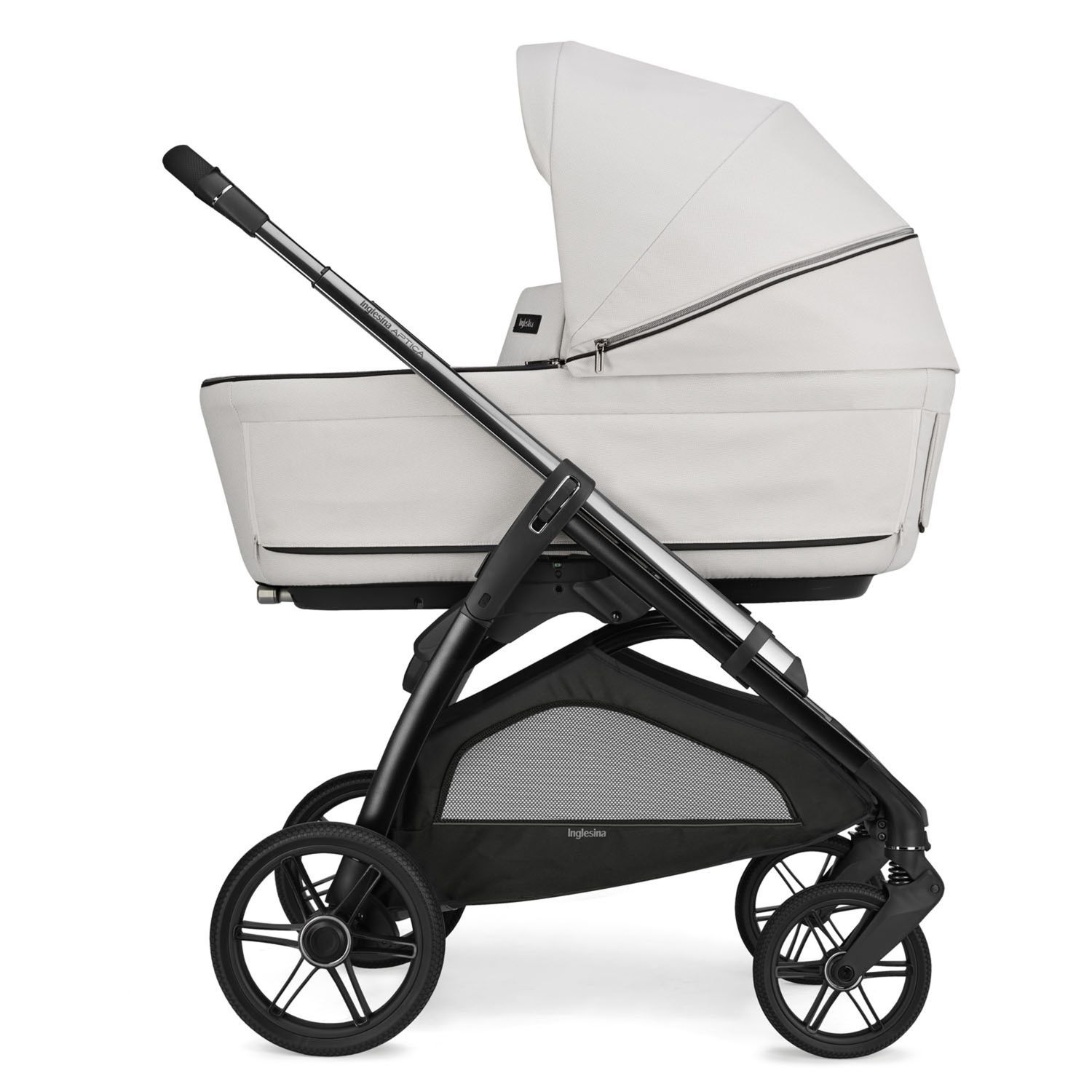 Sistema modulare aptica system quattro - opal ivory con telaio litio e seggiolino auto darwin infant - inglesina - Inglesina