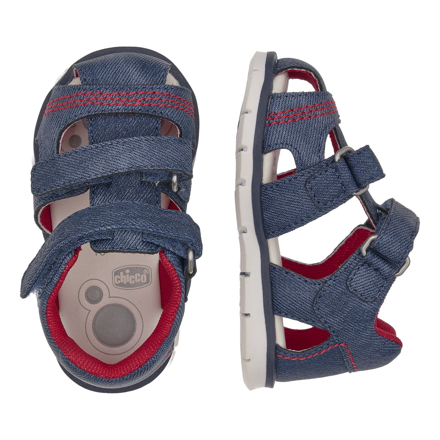 Sandalo ragnetto con strappo - chicco - Chicco