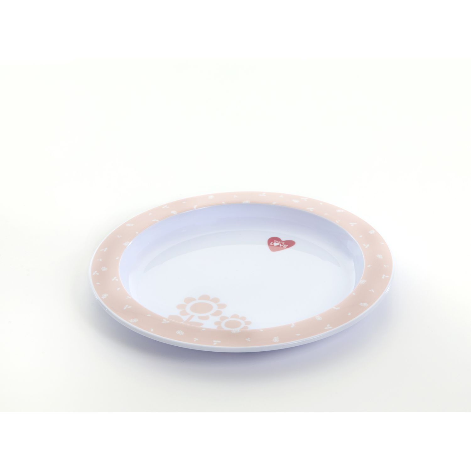 Piatto piano flower - that's love - That's Love