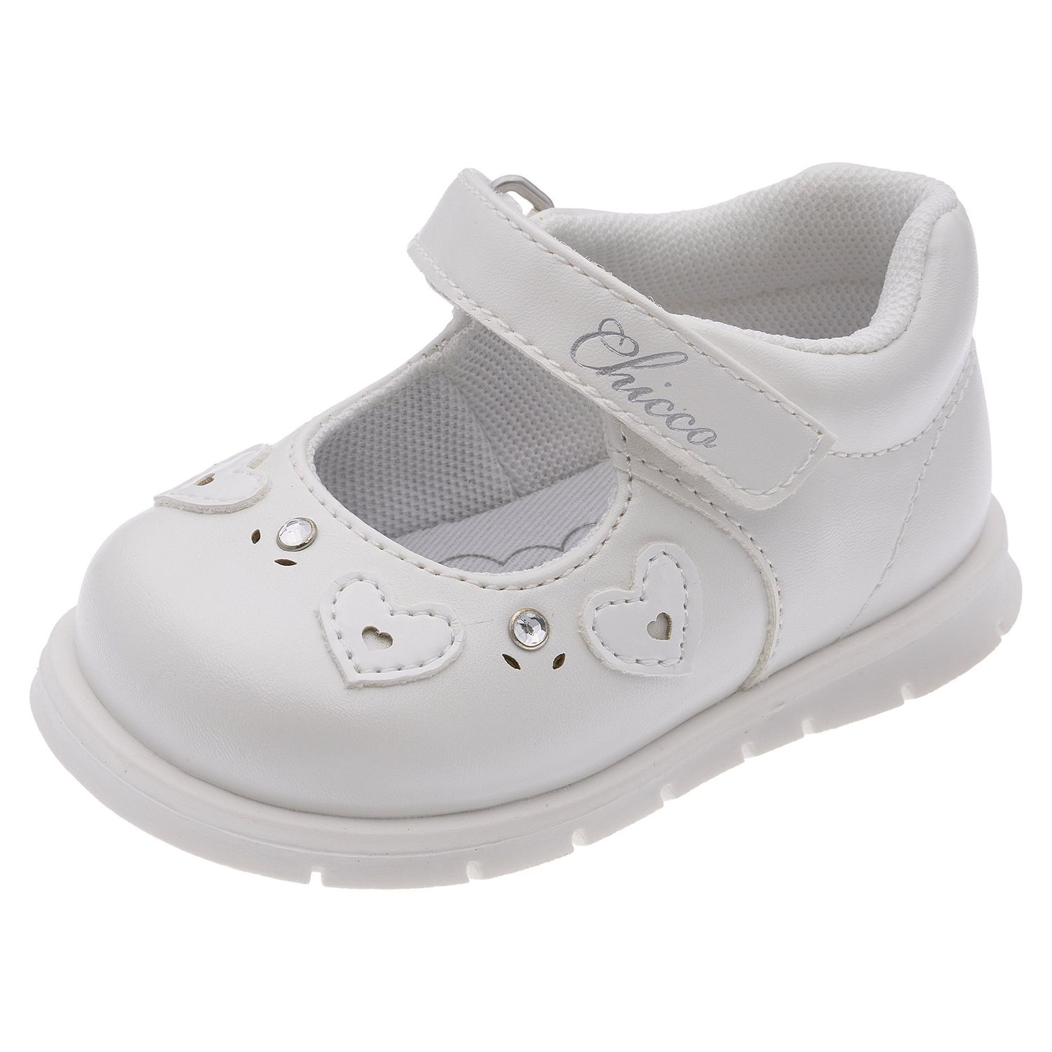 Ballerina bianca bimba chicco con cuori - festa - Chicco