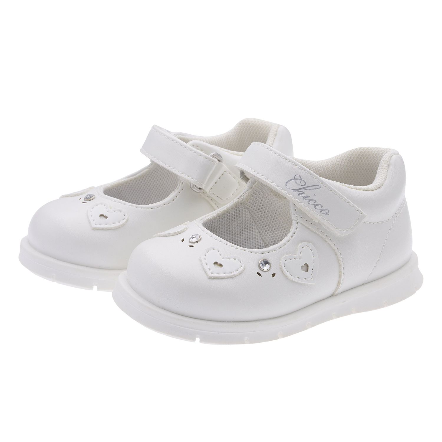 Ballerina bianca bimba chicco con cuori - festa - Chicco