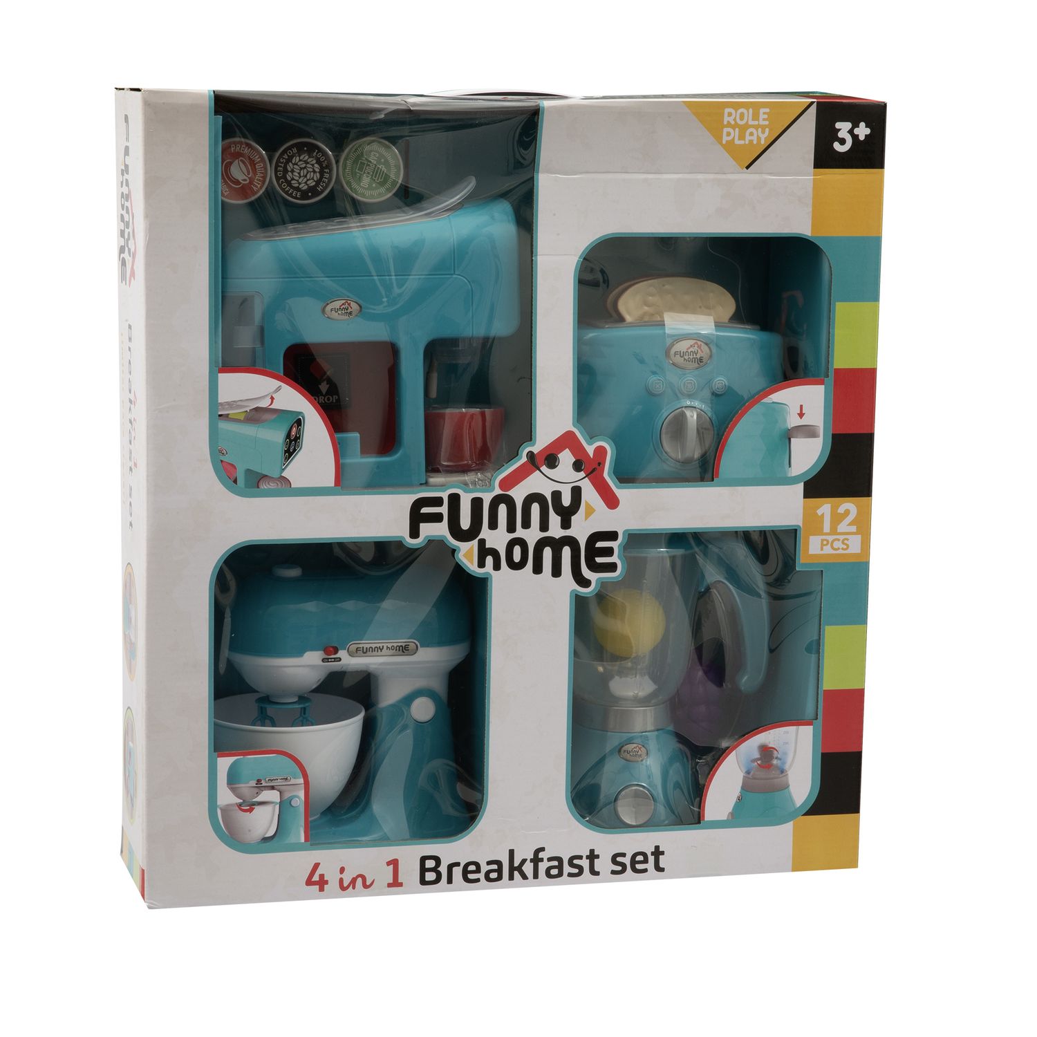 Set colazione 4in1 - funny home 3+ - Funny home