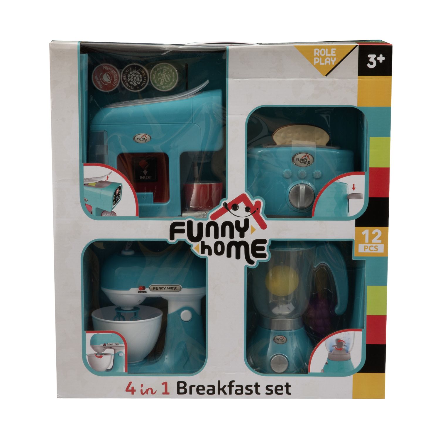 Set colazione 4in1 - funny home 3+ - Funny home