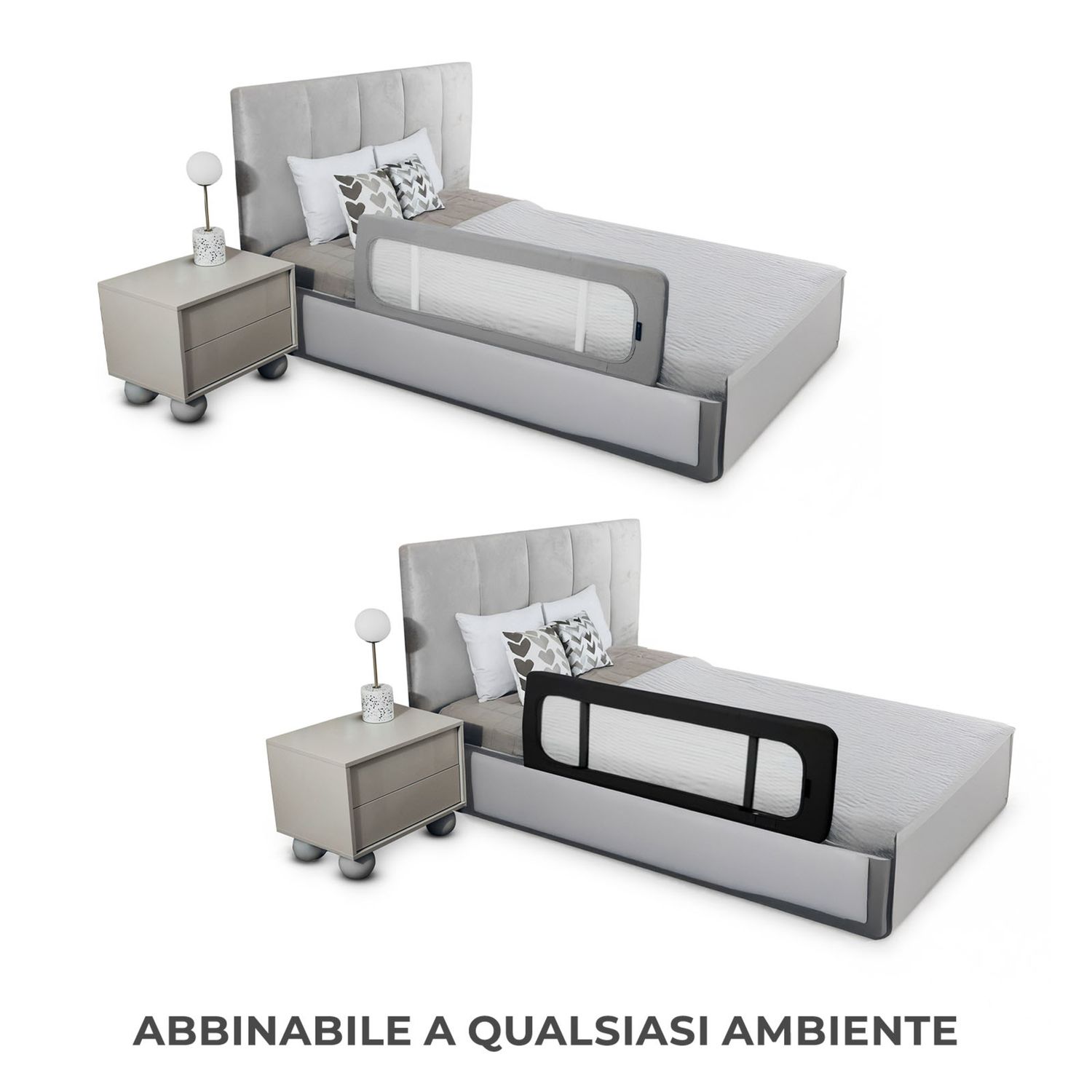 Barriera letto guard&dream black - kinderkraft - KinderKraft
