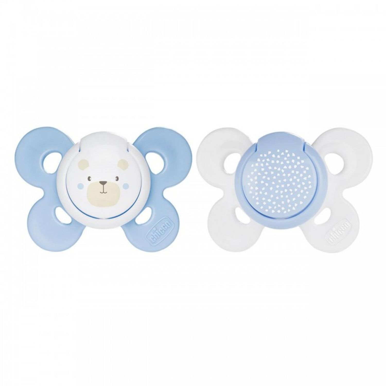Succhietto comfort bimbo silicone 2-6m 2 pezzi - chicco - Chicco