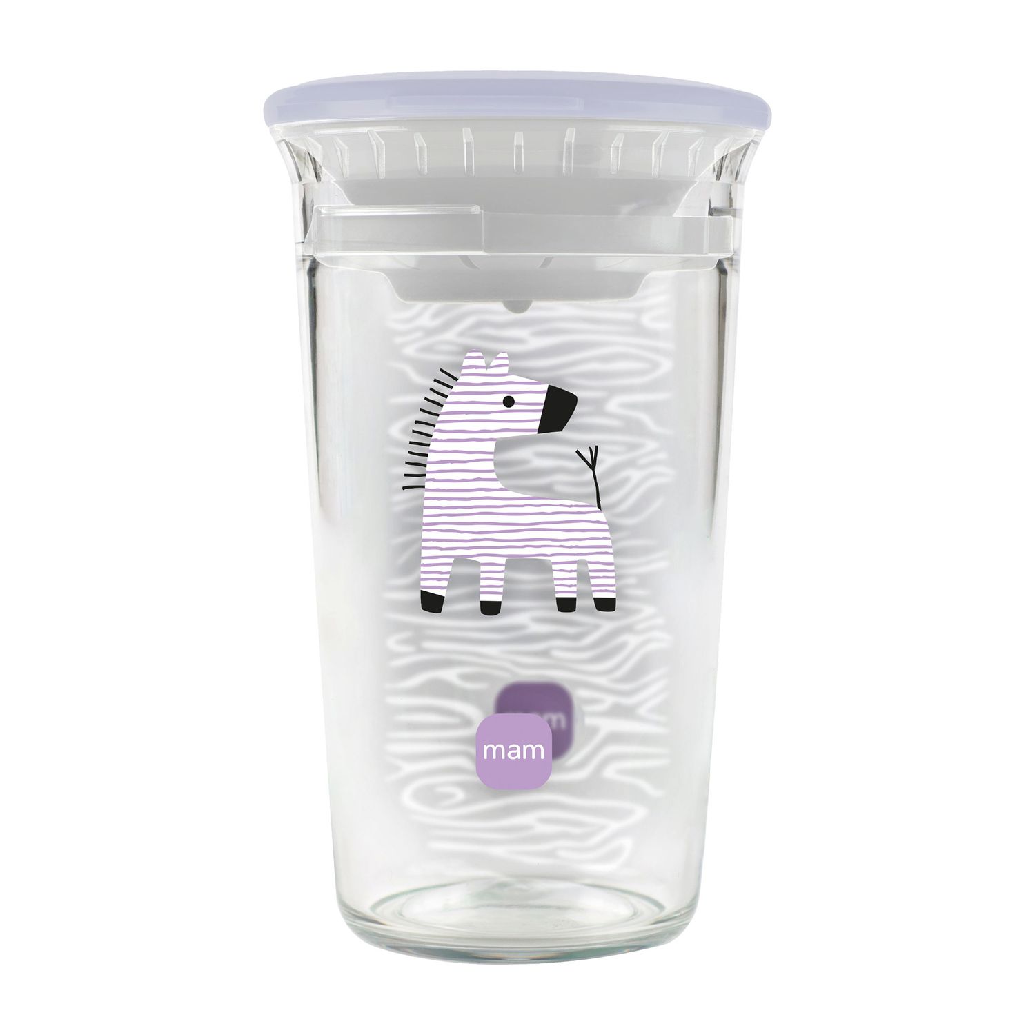 Mam easy to drink cup 360° (290 ml), tazza bambini 8m+ con valvola 360° a prova di perdita, rosa - Mam