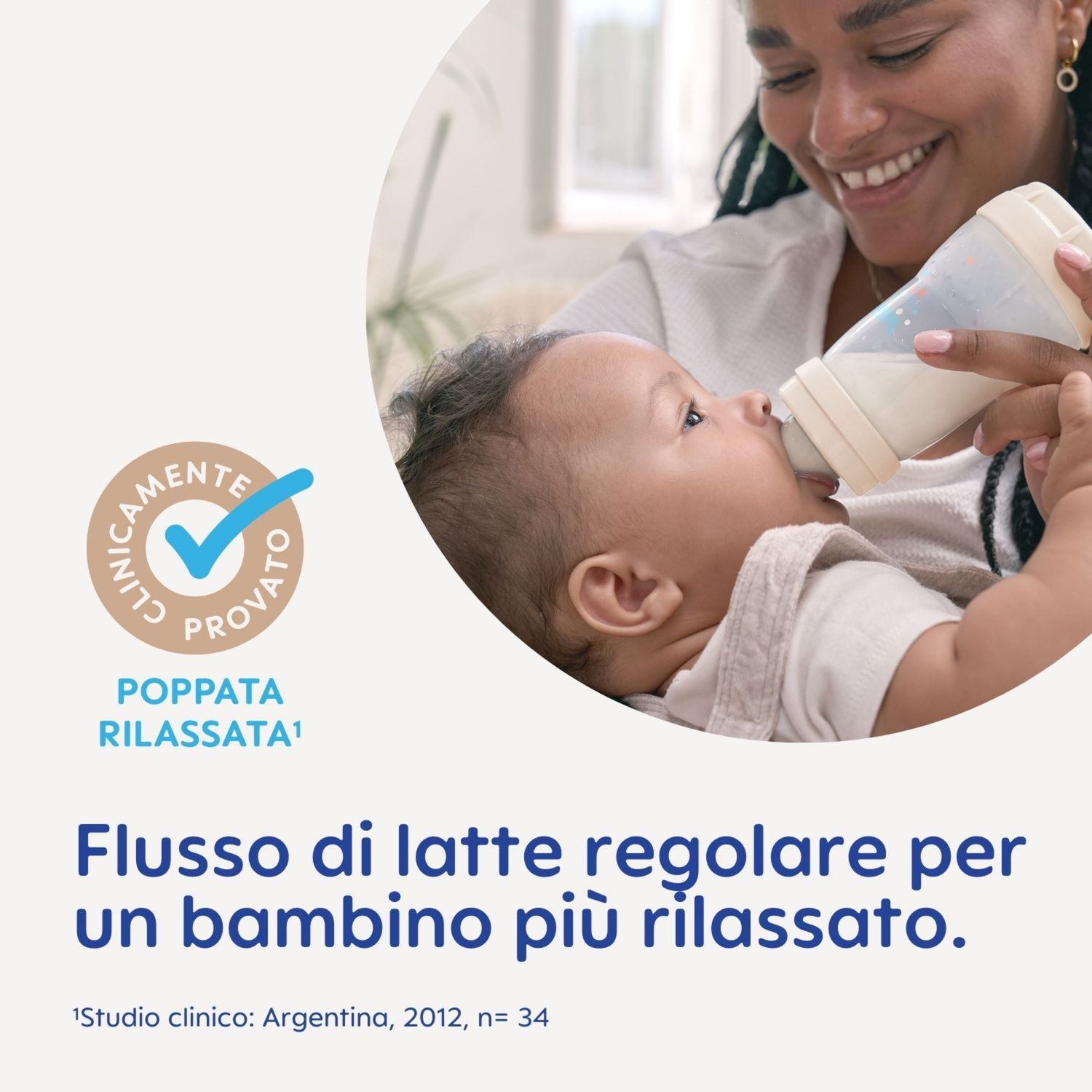 Mam biberon easy start 260 ml, biberon anticolica per allattamento misto, riduce le bolle d'aria e il rischio di coliche, verde, 2+ mesi - Mam