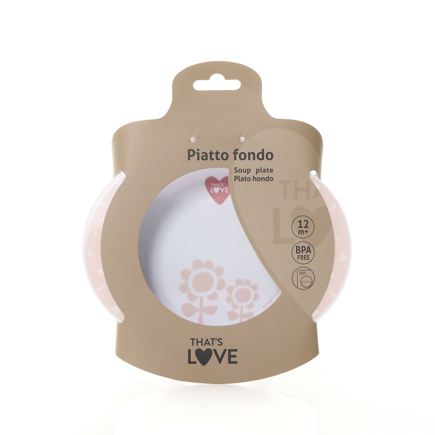 Piatto fondo flower - that's love - That's Love