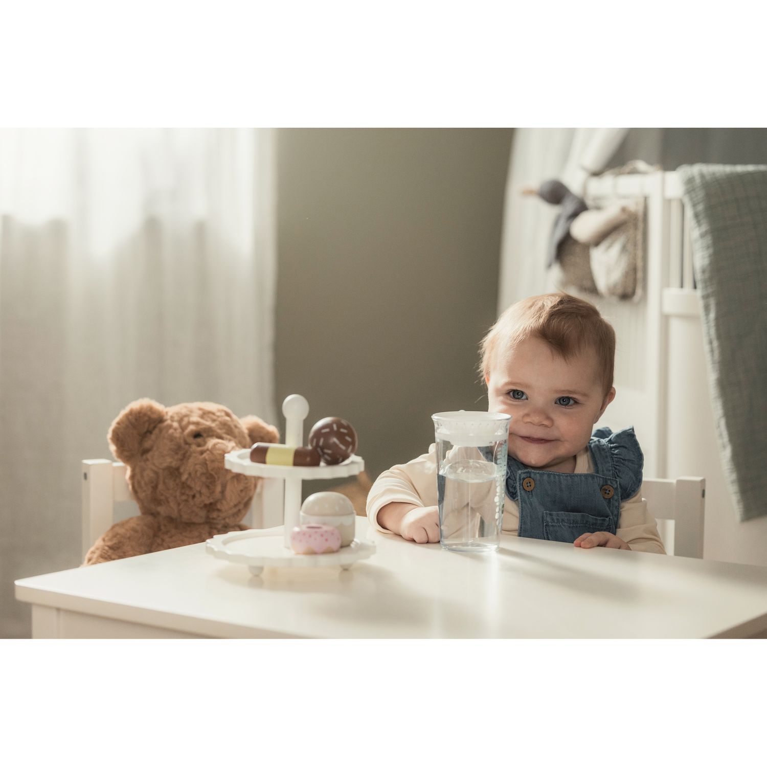 Mam easy to drink cup 360° (290 ml), tazza bambini 8m+ con valvola 360° a prova di perdita, neutro - Mam