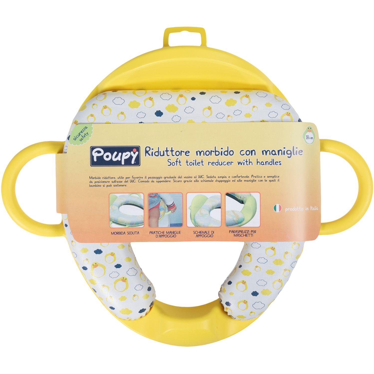 Riduttore wc seduta morbida  poupy - POUPY