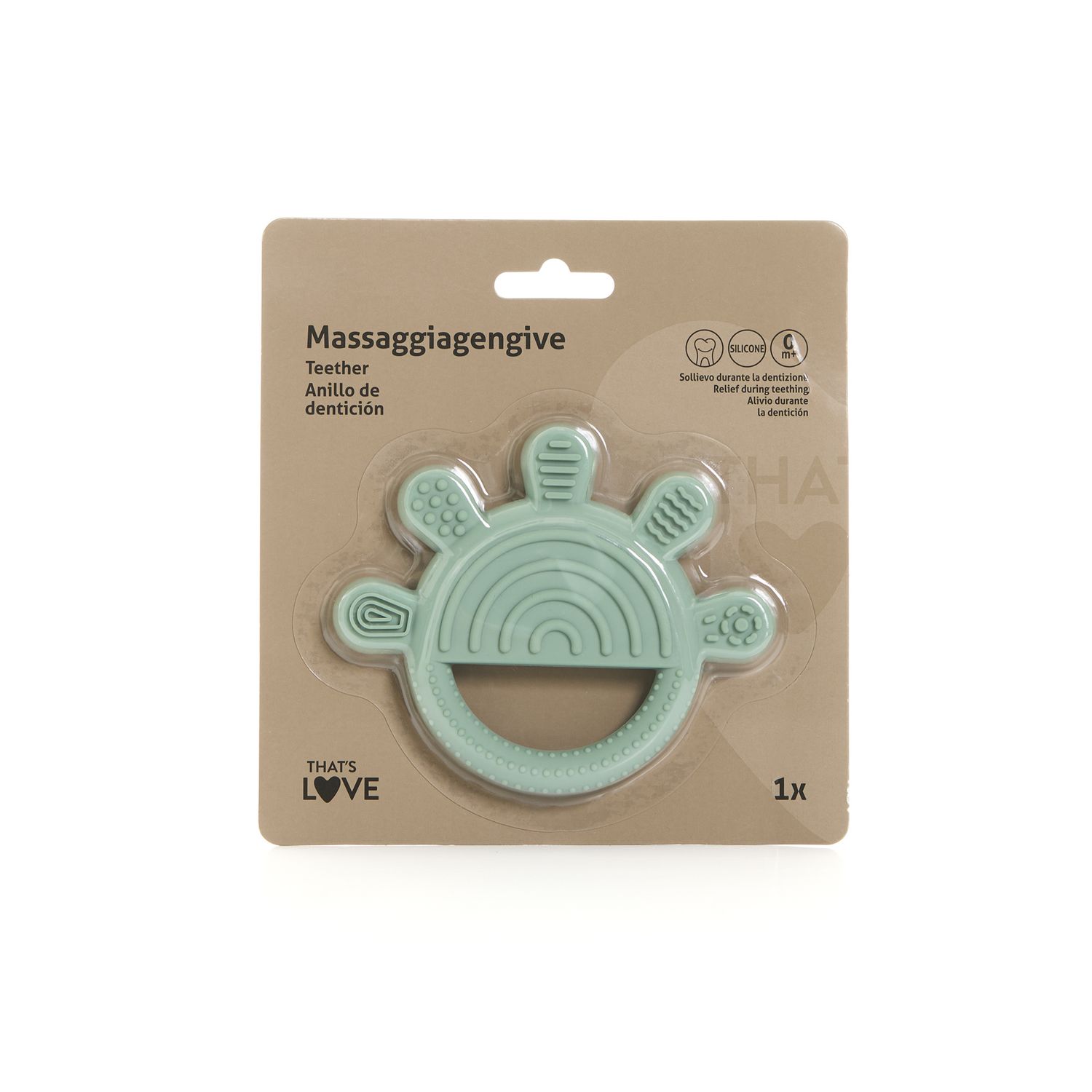 Anello massaggiagengive green_ that's love - That's Love