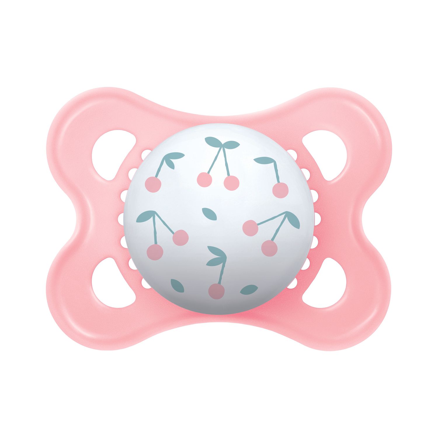 Mam original succhietto 2-6 mesi (set da 2), ciuccio mam 2-6 mesi con tettarella ortodontica in caucciù, rosa/neutro - Mam