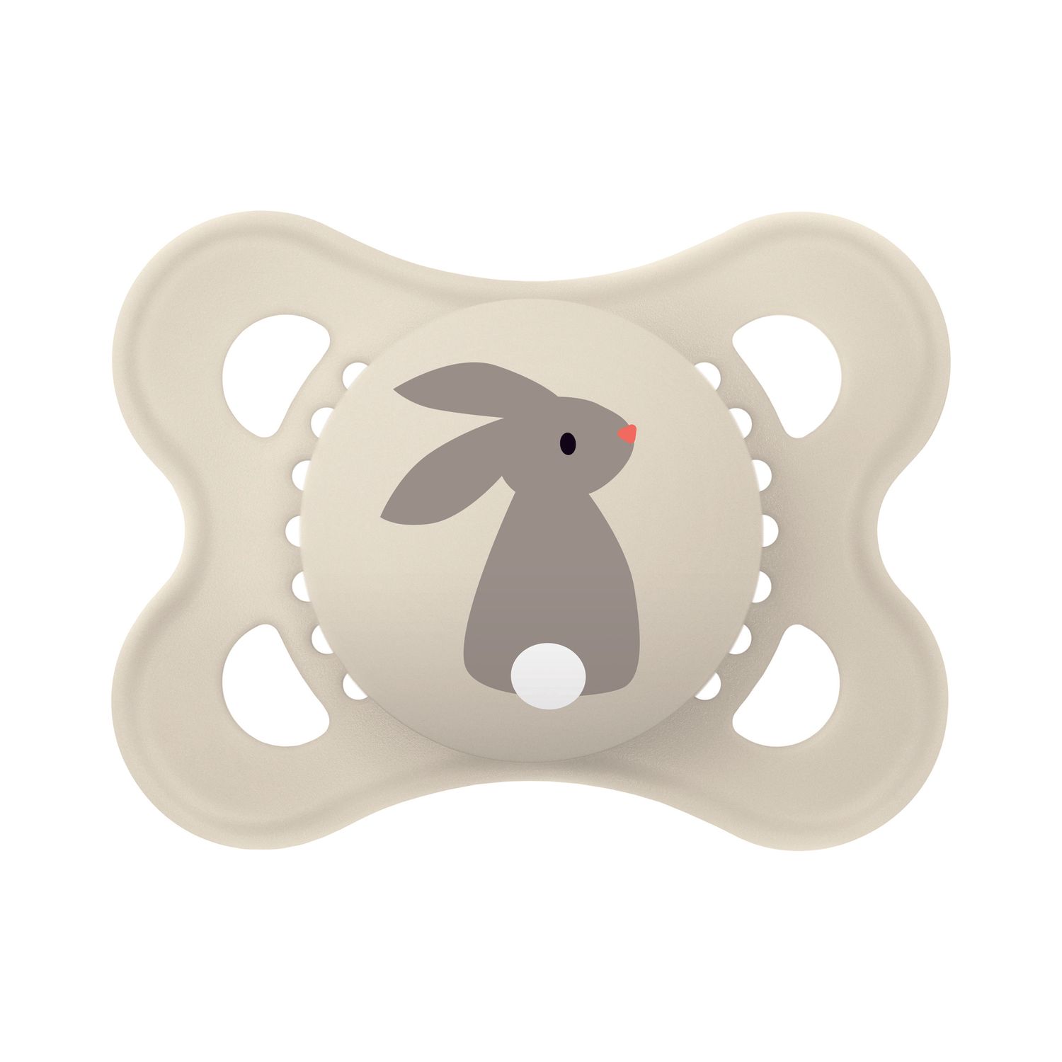 Mam original succhietto 2-6 mesi (set da 2), ciuccio mam 2-6 mesi con tettarella ortodontica in silicone, neutro - Mam