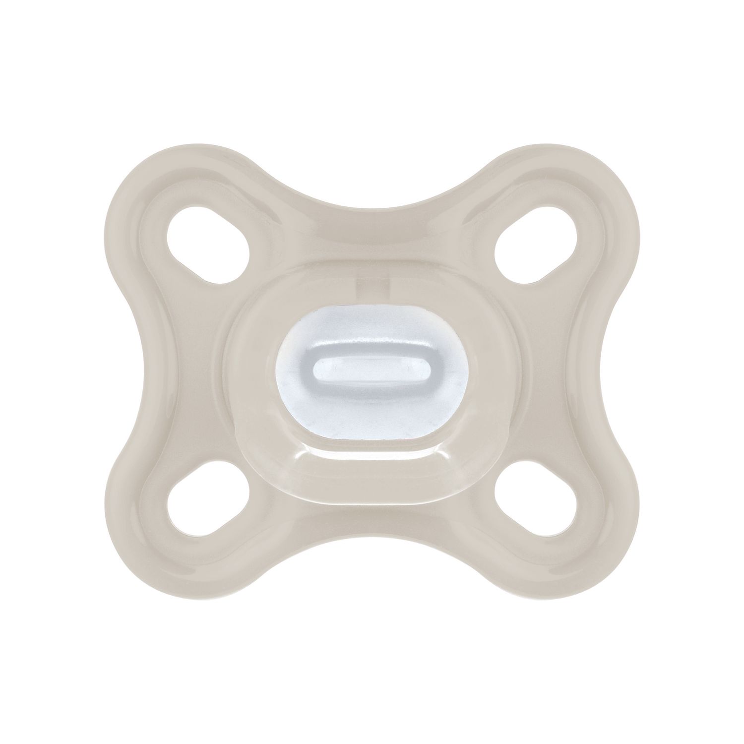 Mam comfort succhietto 0-3 mesi (set da 2), ciuccio mam 0-3 mesi in 100% silicone con design unico, rosa/neutro - Mam