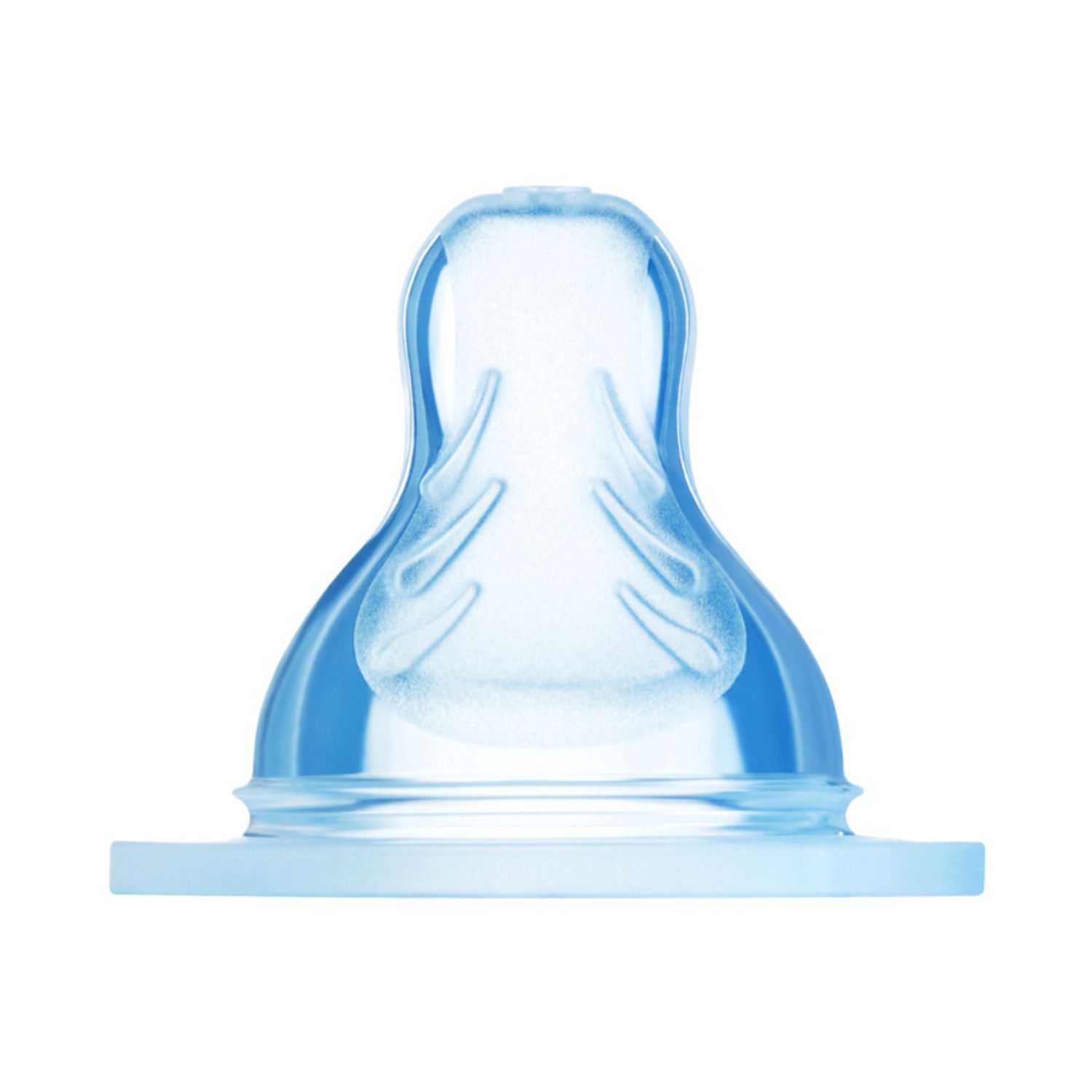 Mam tettarella misura x (set da 2), tettarella mam piatta e simmetrica in morbido silicone skinsoft per liquidi densi e pappe, 6+ mesi - Mam