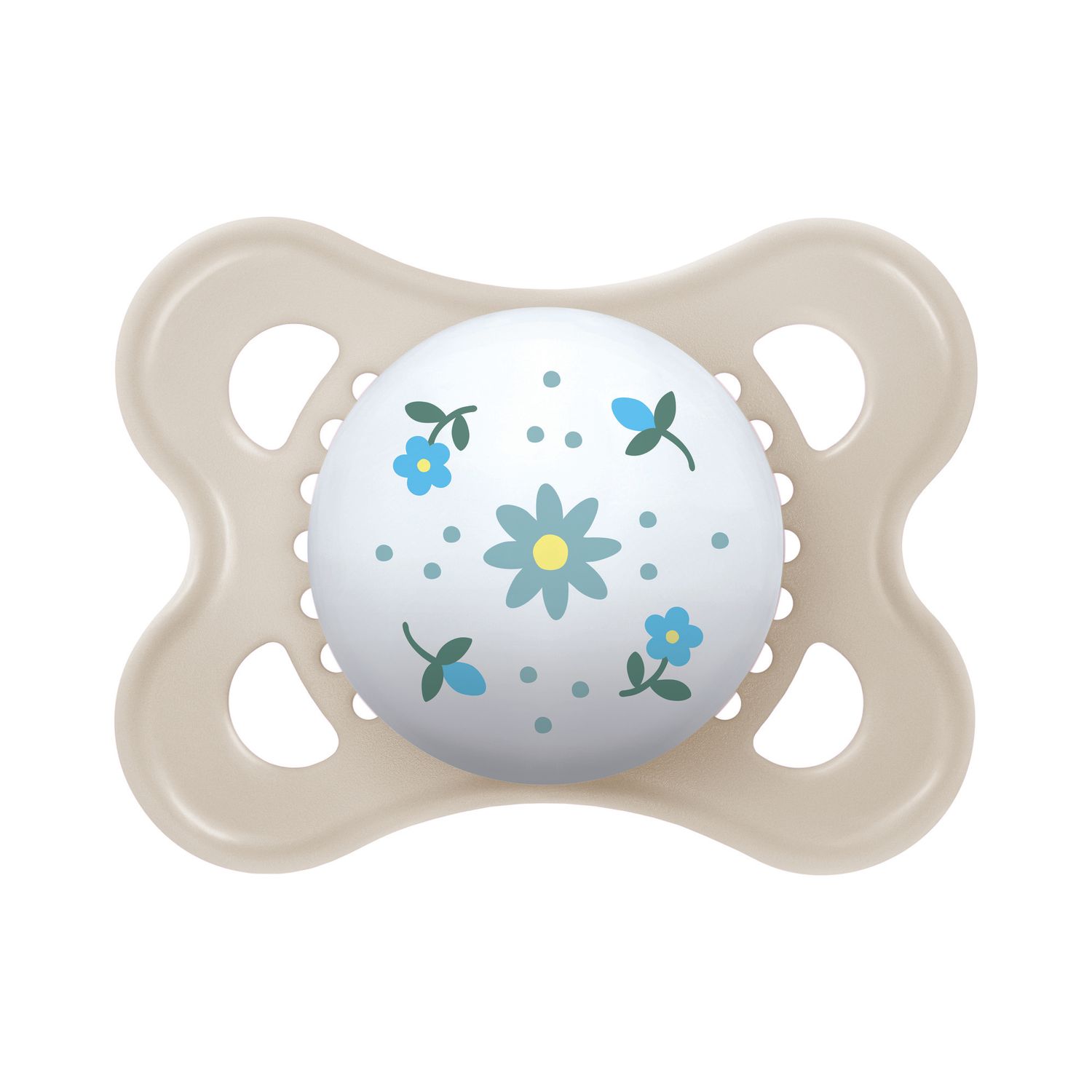 Mam original succhietto 2-6 mesi (set da 2), ciuccio mam 2-6 mesi con tettarella ortodontica in caucciù, rosa/neutro - Mam
