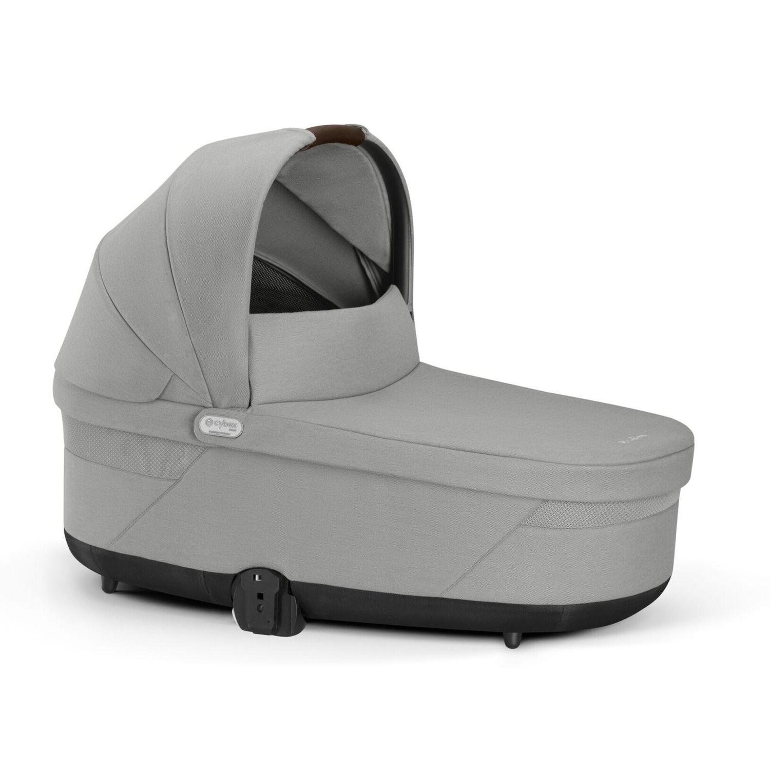 Trio balios s lux slv stone grey con navicella cots e seggiolino cloud g3 plus stone grey + adatt. - cybex - Cybex