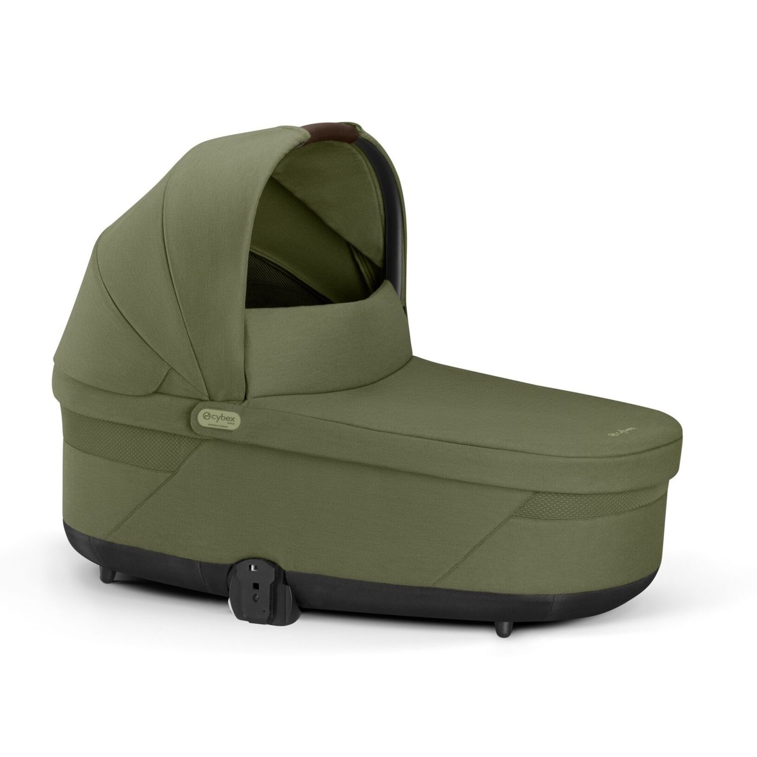 Trio balios s lux tpe moss green con navicella cots e seggiolino cloud g3 plus moss green + adatt. - cybex - Cybex
