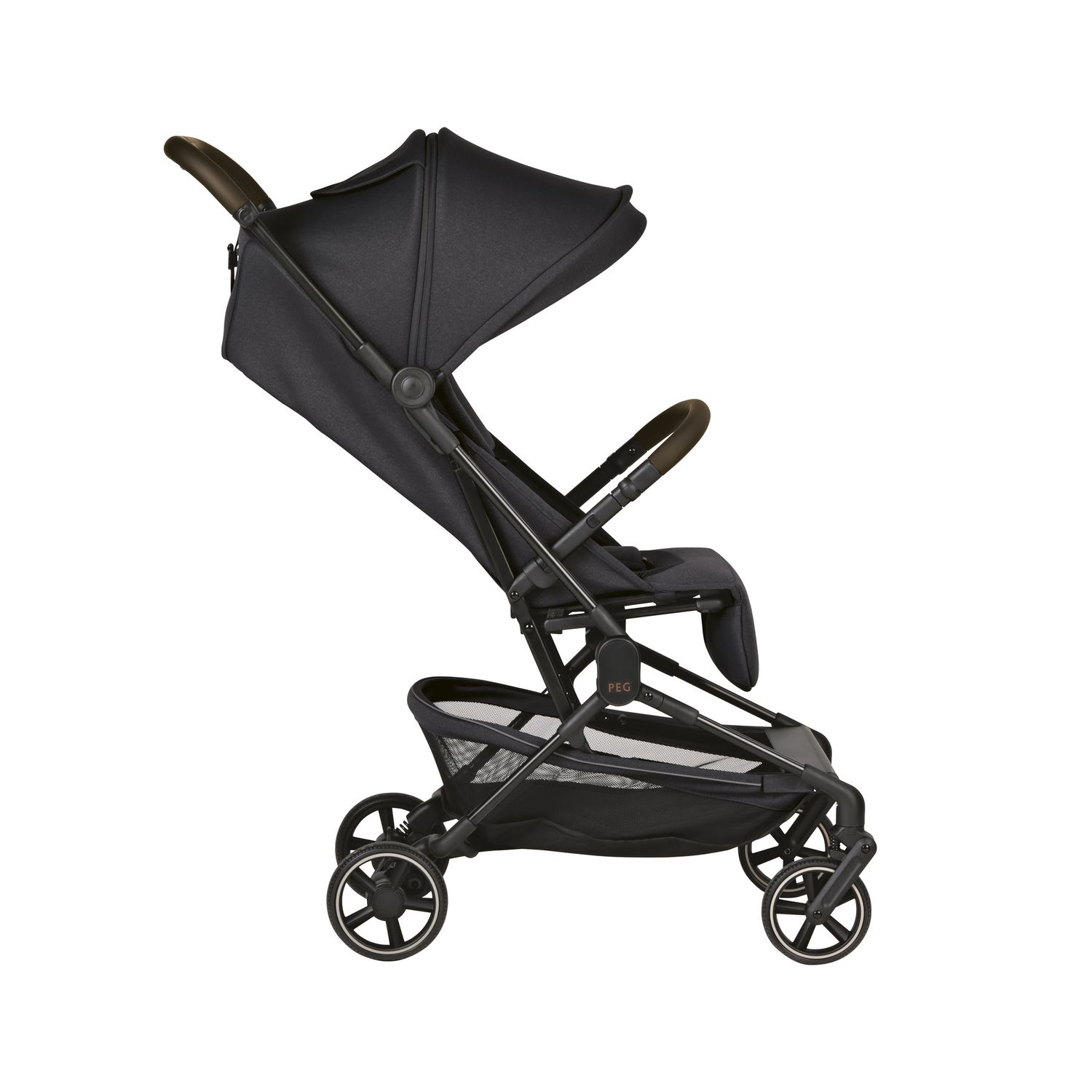 Passeggino ultracompatto aria true black - peg - Peg Perego