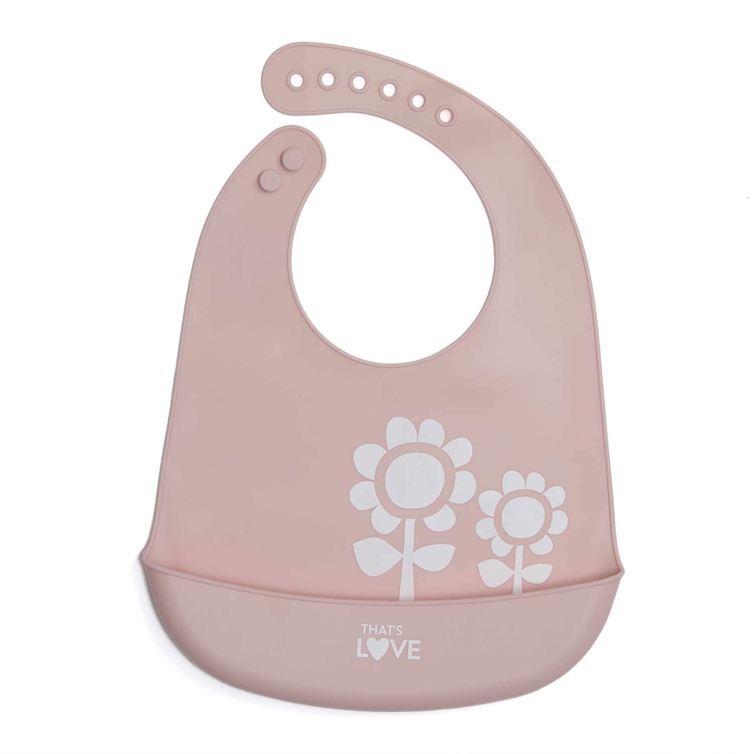 Bavaglino in silicone pink - that's love - That's Love