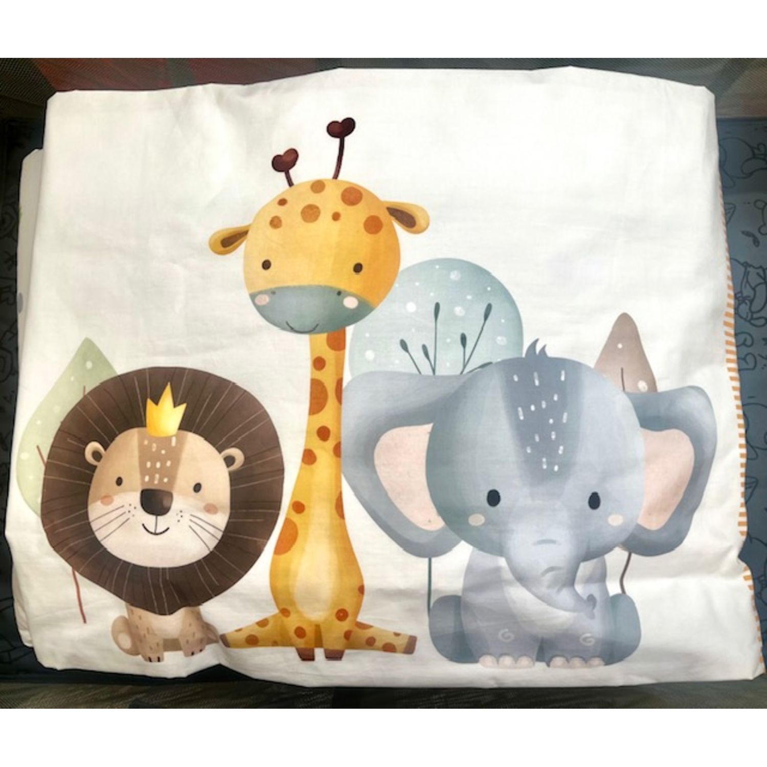 Set letto 4 pezzi "jungle friends" – mawi - Mawi