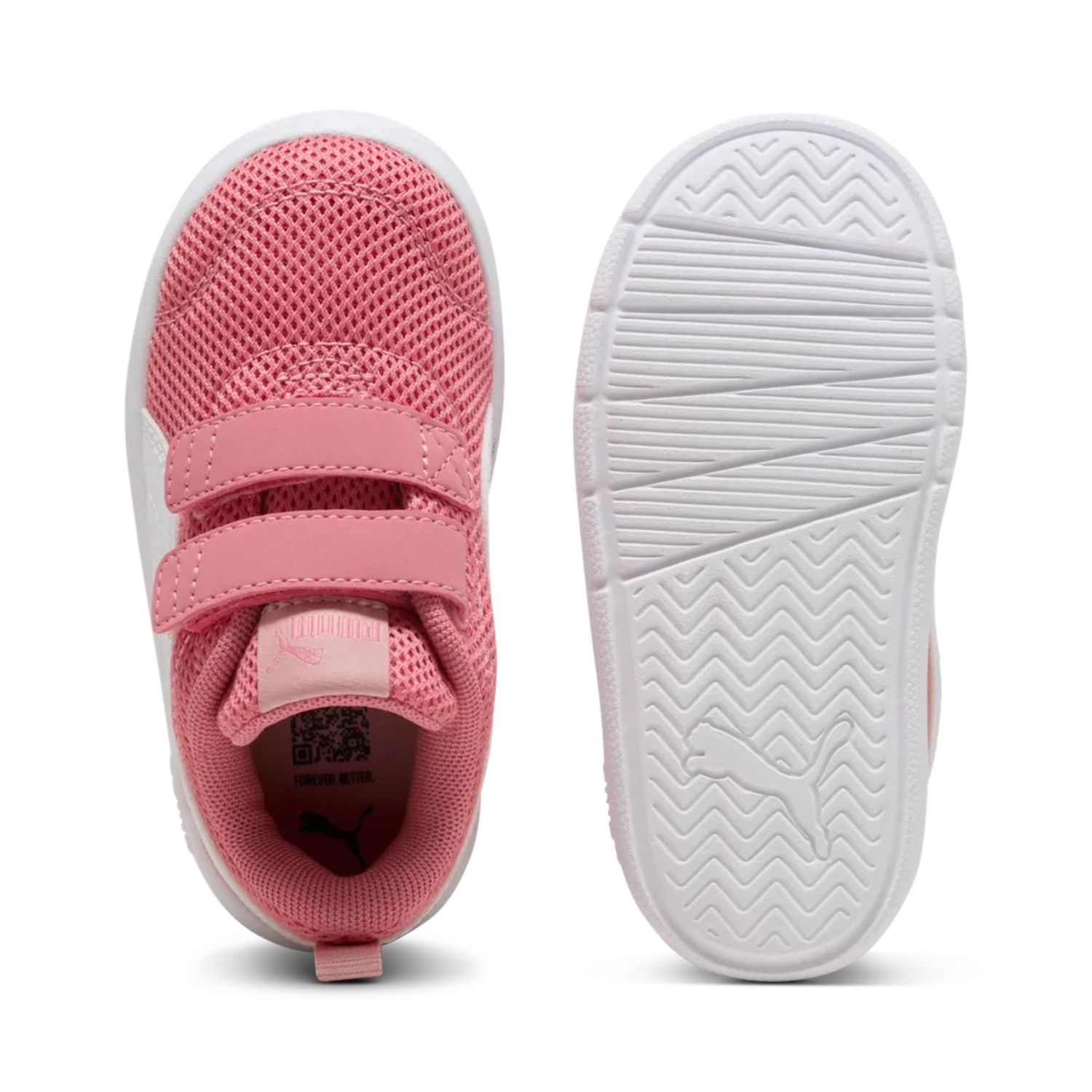 Scarpe bambina puma courtflex v3 mesh rosa - Puma