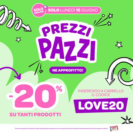 🤪PROMO PREZZI PAZZI🤯