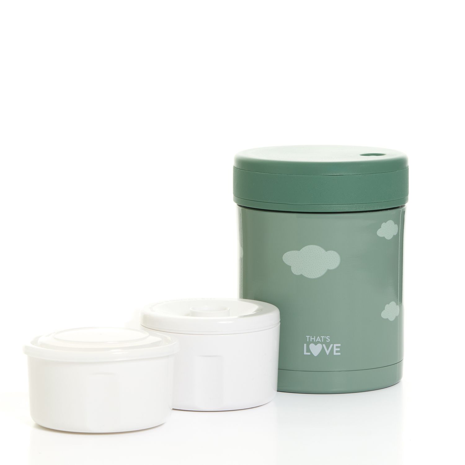 Thermos pappa doppio green 1000ml - that's love - That’s love