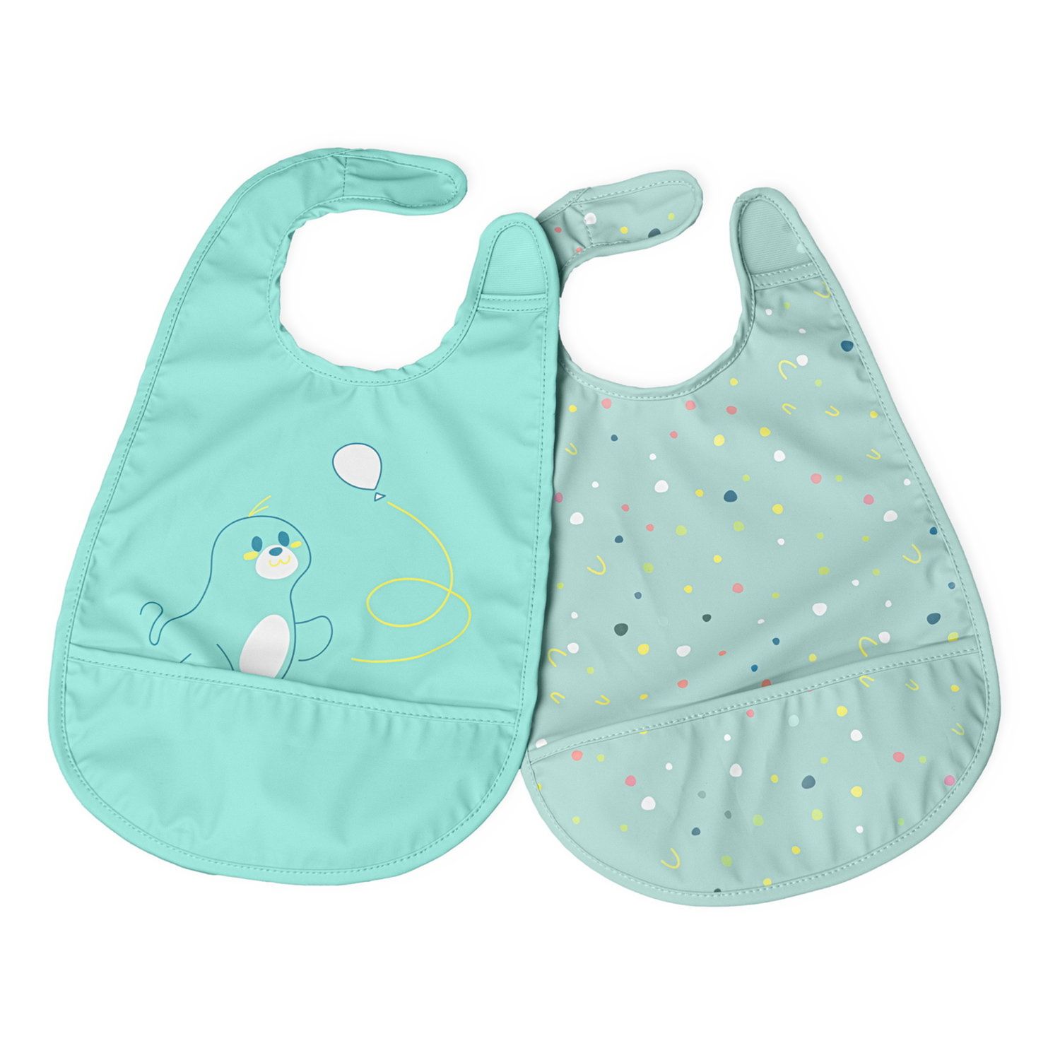 Bavagline pappa azzurro 6m+ 2pz - chicco - Chicco